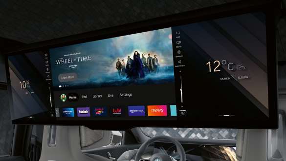 Rear-seat entertainment Experience BMW i7 M70 xDrive Sedan G70 BMW i7 M70 xDrive Sedan G70 Rear-seat entertainment Experience