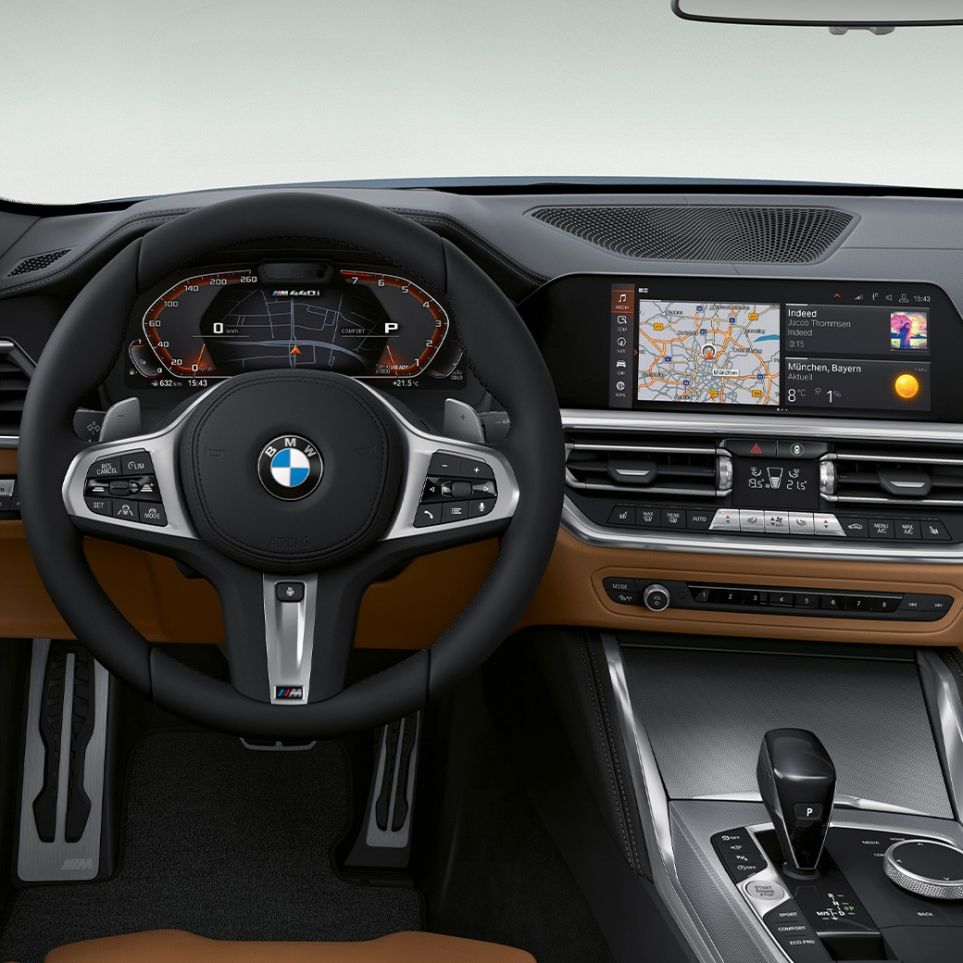 駕駛艙,BMW 4 Series Coupé G22 2020 BMW 4 Series Coupé G22 2020,內飾,駕駛艙