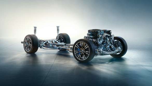 輕度混合動力,BMW 5 Series Sedan G30,引擎 輕度混合動力,BMW 5 Series Sedan G30,底盤