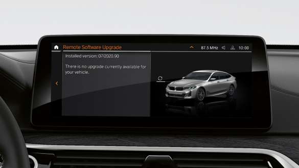 遠端軟體升級 BMW 6 Series Gran Turismo G32 2020 BMW Intelligent Personal Assistant,BMW 6 Series Gran Turismo G32 2020,內飾