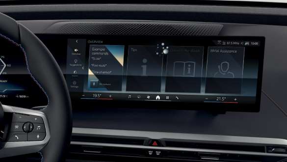 BMW Intelligent Personal Assistant BMW iX M60 i20 2022 電動 SUV 電動車 BMW iX M60 i20 2022 電動 SUV 電動車 BMW Intelligent Personal Assistant BMW 曲面螢幕