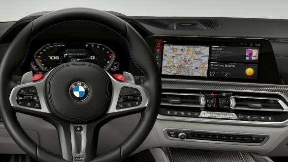 BMW X5 M Competition 的 M 專用儀錶板 M 專用儀錶板 BMW X5 M Competition F95 駕駛艙
