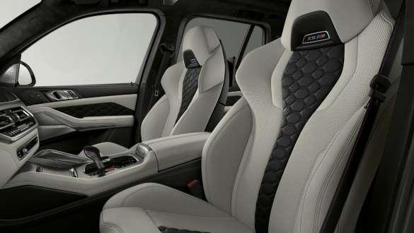 BMW X5 M Competition 的 M 多功能座椅 'Merino' 全真皮 M 多功能座椅 BMW X5 M Competition F95 內飾