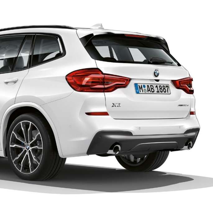 BMW X3 M40i,M Sport ,後三七面角度 BMW X3 M40i,M Sport ,後三七面角度
