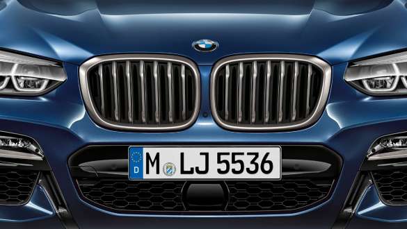 BMW X3 M40i,主動氣門控制系統雙腎形進氣格柵 BMW X3 M40i,主動氣門控制系統雙腎形進氣格柵