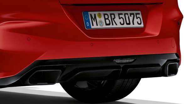 BMW Z4 Roadster,排氣尾管飾面 BMW Z4 Roadster,自由形式的排氣尾管飾面