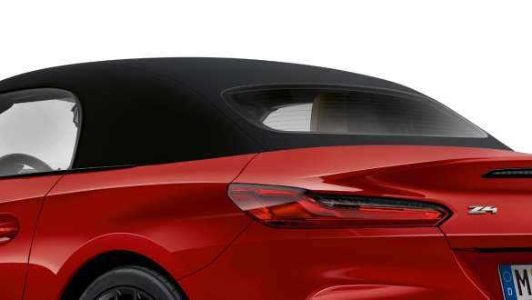 BMW Z4 Roadster 軟頂 BMW Z4 Roadster 輪廓,帶有閉合式軟頂
