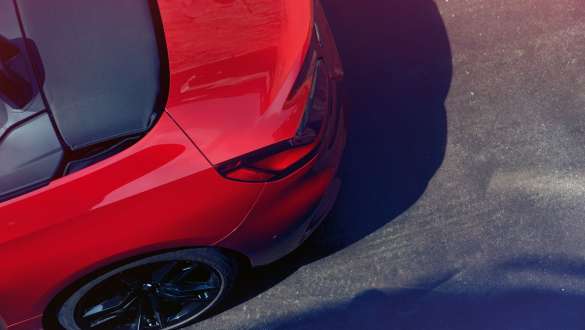 BMW Z4 Roadster M sport 差速器 BMW Z4 Roadster 後部、頂部視圖