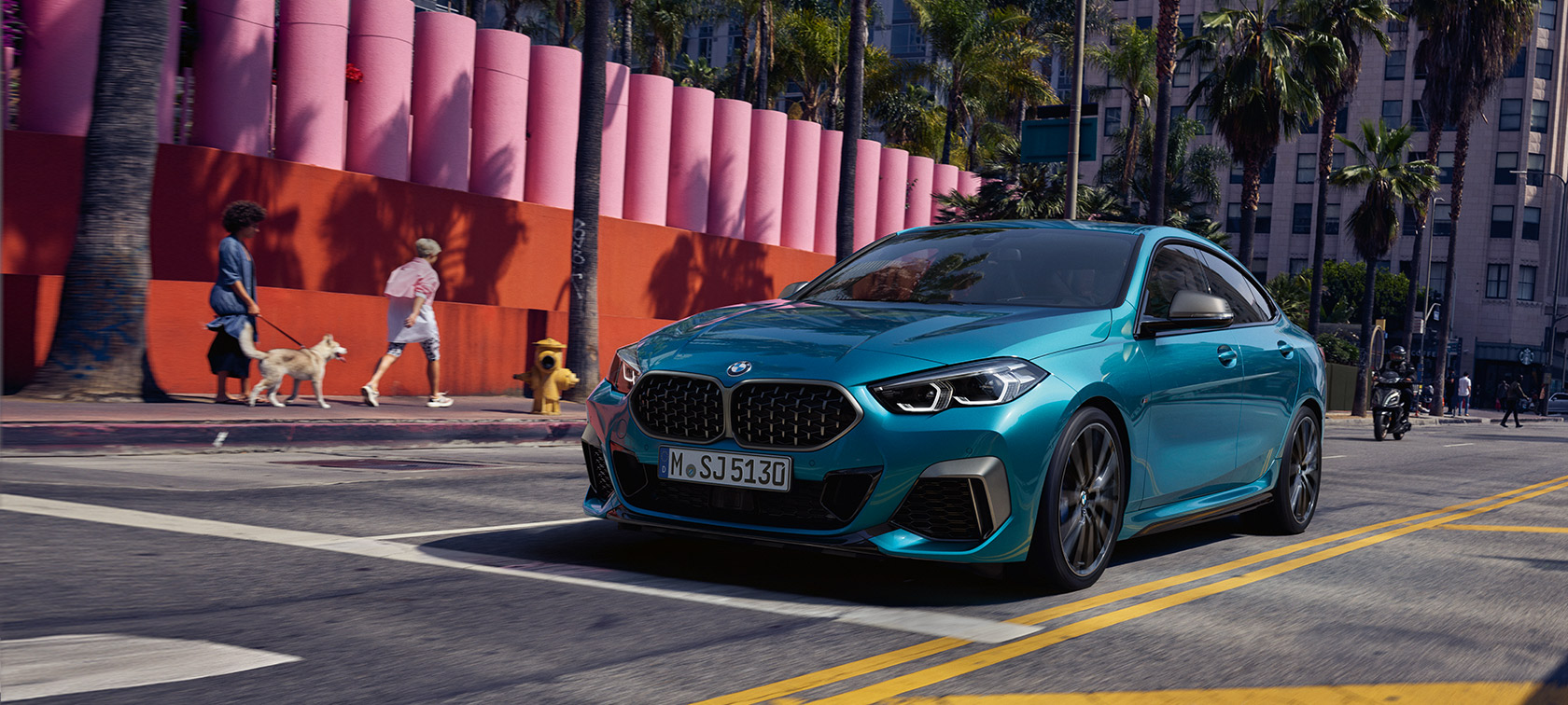 The BMW 2 Series Gran Coupé F44 