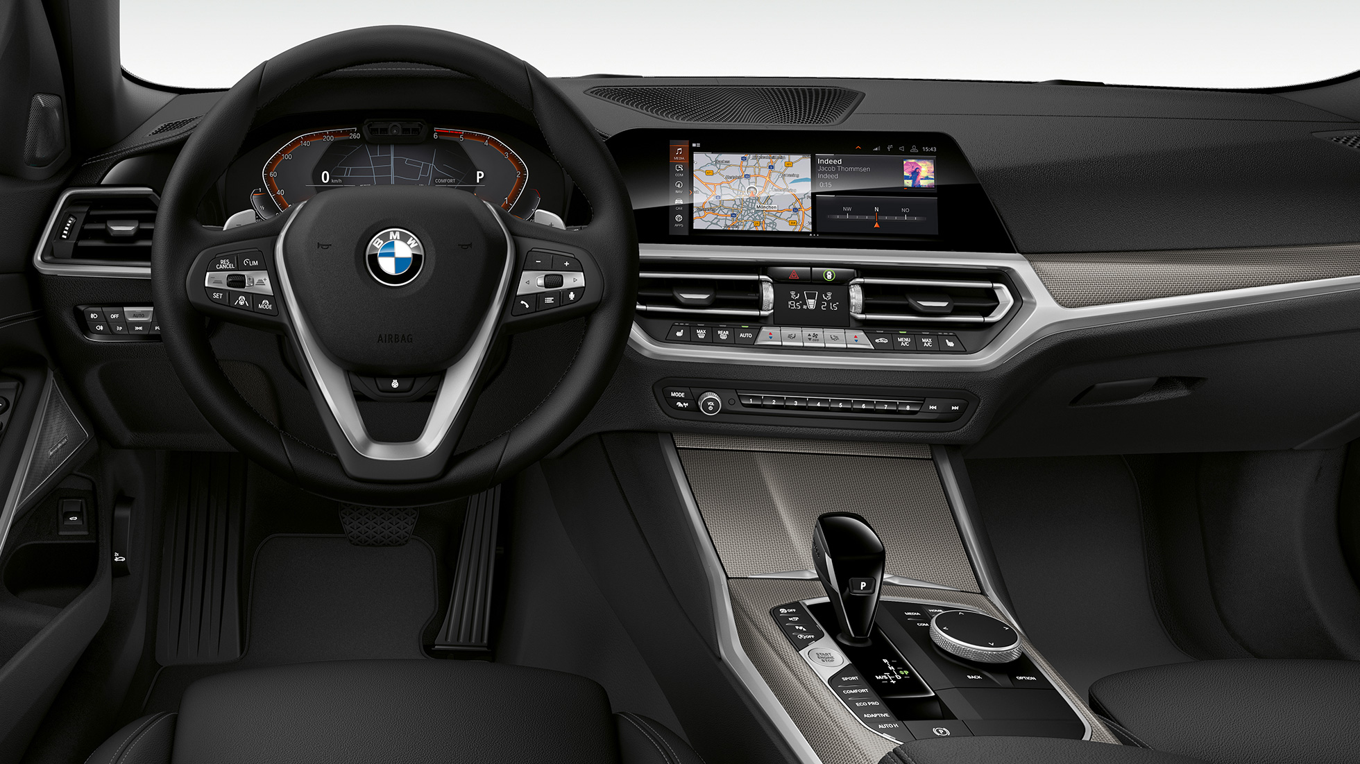 Model Sport Line cockpit BMW 3 Series Touring, Model Sport Line cockpit