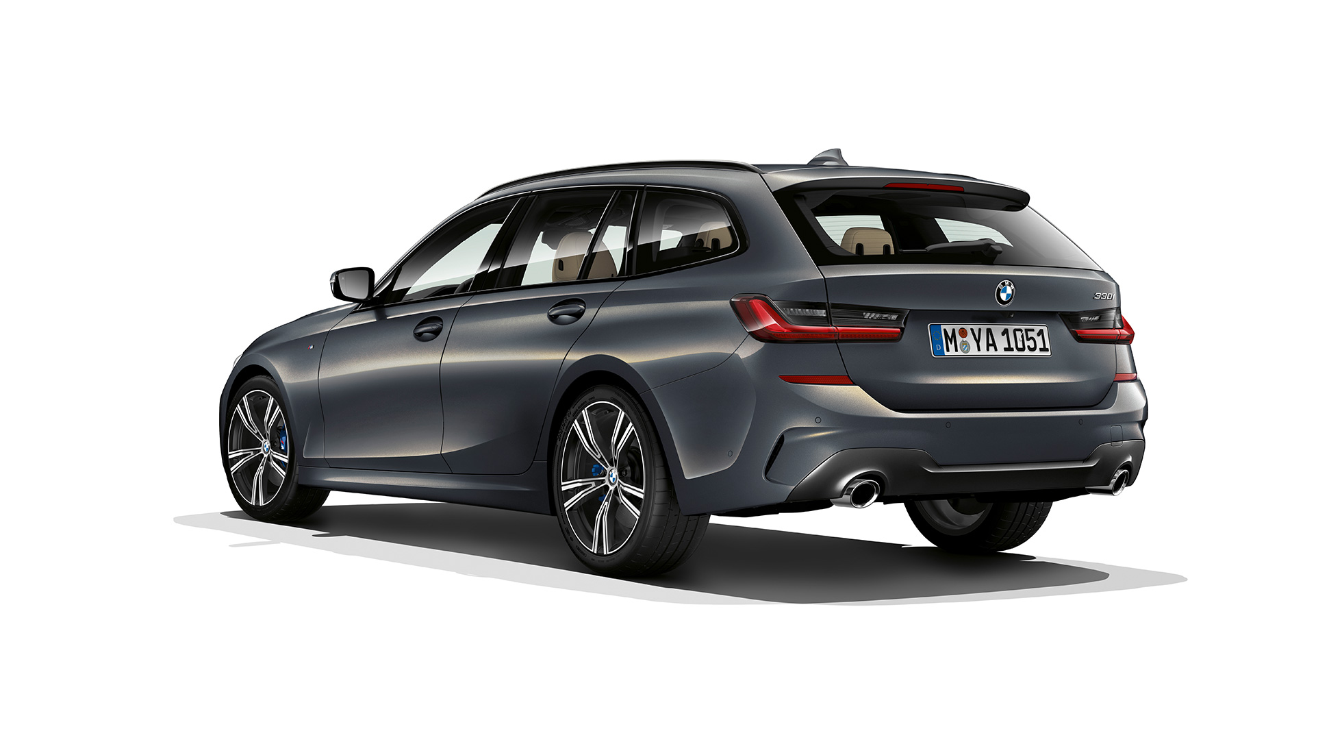 Model M Sport three-quarter rear shot BMW 3 Series Touring, Model M Sport three-quarter rear shot