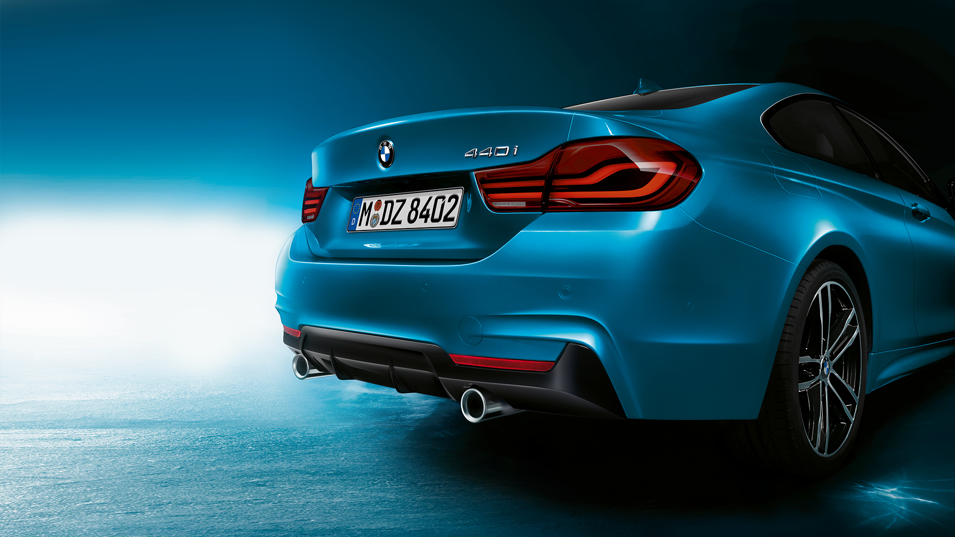BMW 4 Series Coupé, model name at the rear BMW 4 Series Coupé, model name at the rear
