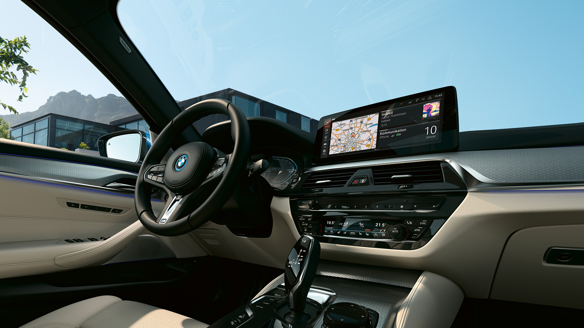 BMW 5 Series Sedan G30 內飾 BMW 5 Series Sedan G30 Facelift 2020,內飾
