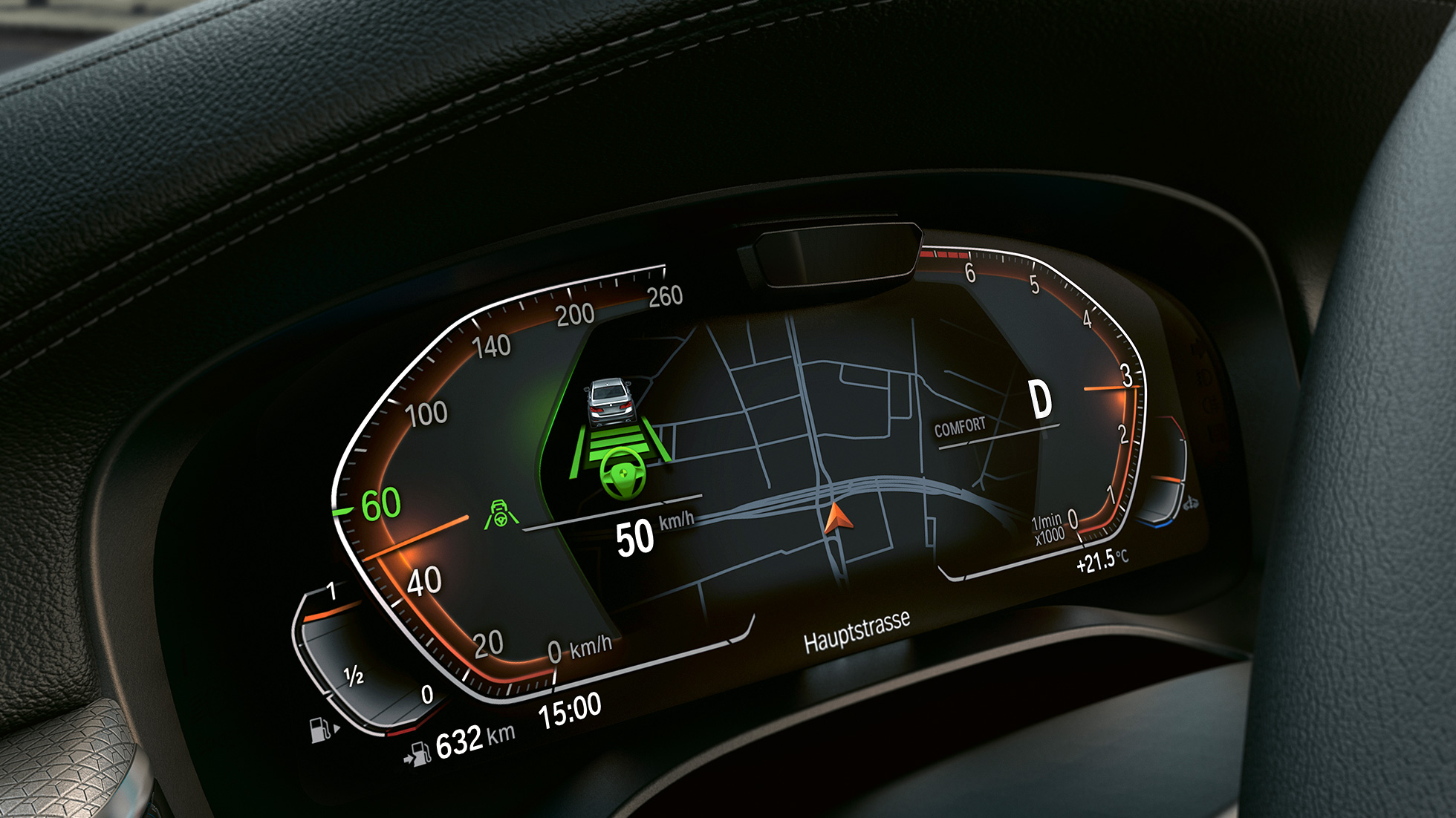 BMW Personal CoPilot BMW 5 Series Sedan G30 BMW Personal CoPilot BMW 5 Series Sedan G30 2020 控制顯示螢幕內飾