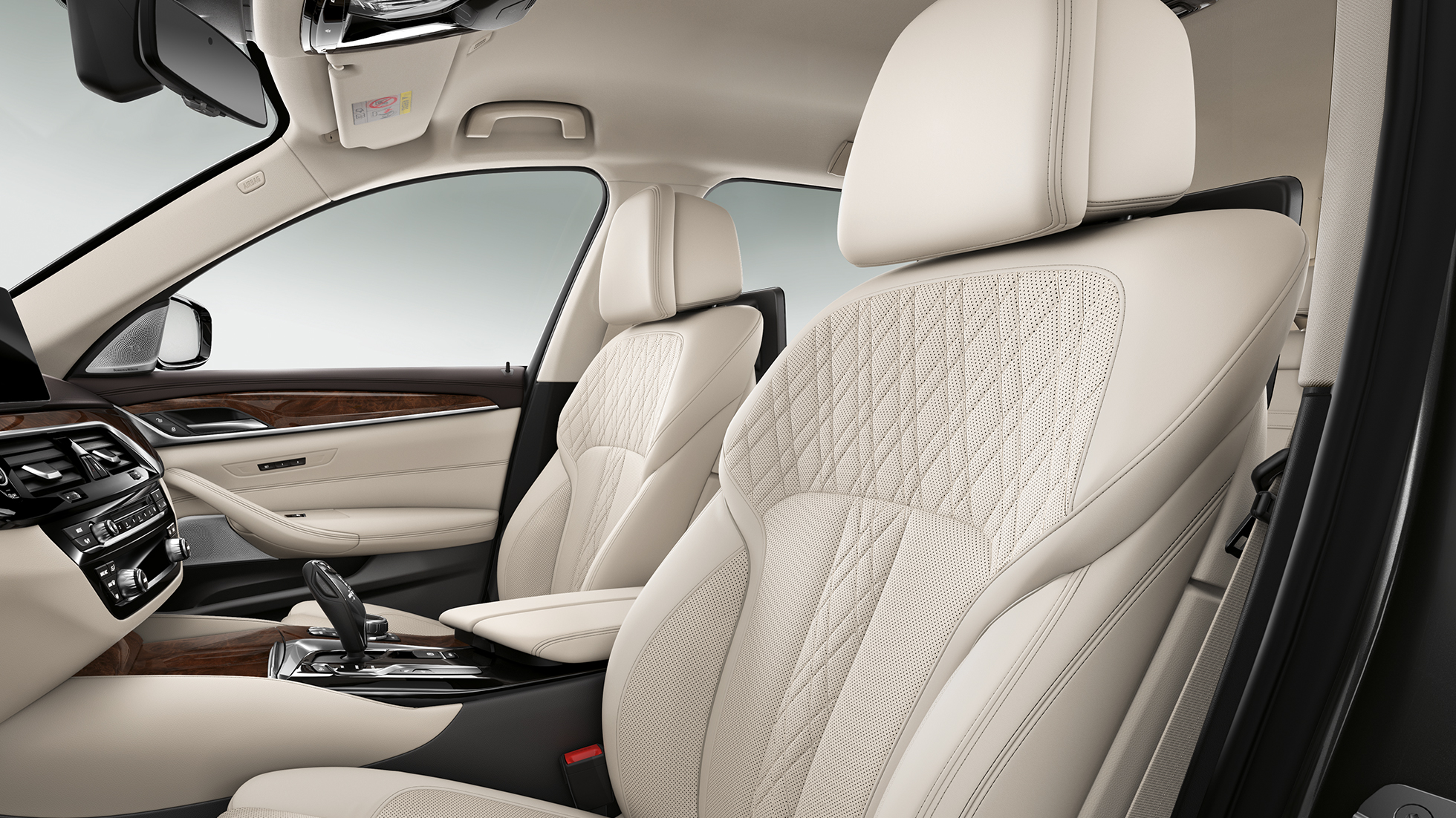 Luxury Line upholstery BMW 5 Series Touring Luxury Line BMW 5 Series Touring 540i xDrive Touring G31 Sophisto Grey Brilliant Effect metallic upholstery