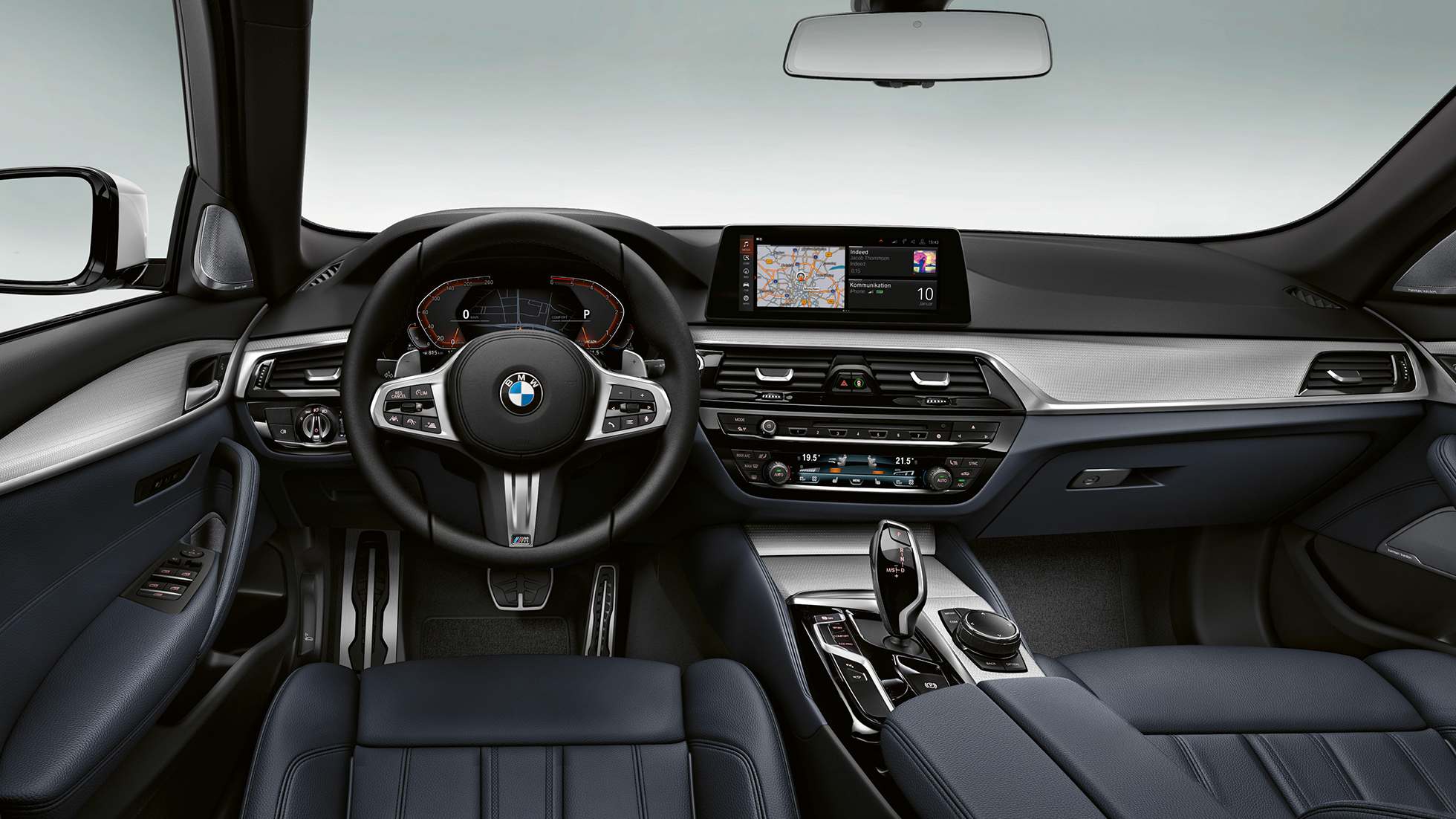 M Sport package cockpit BMW 5 Series Touring G31 M Sport package BMW 5 Series Touring 530d xDrive Touring G31 cockpit