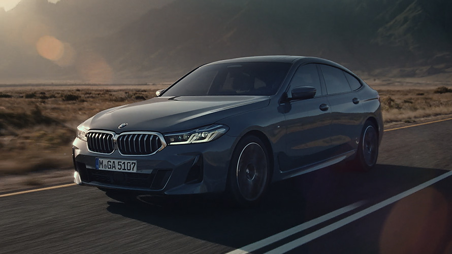 BMW 6 Series Gran Turismo G32 2020,外觀 BMW 6 Series Gran Turismo 640i xDrive G32 2020,Bernina Grey 灰色,俯瞰視圖