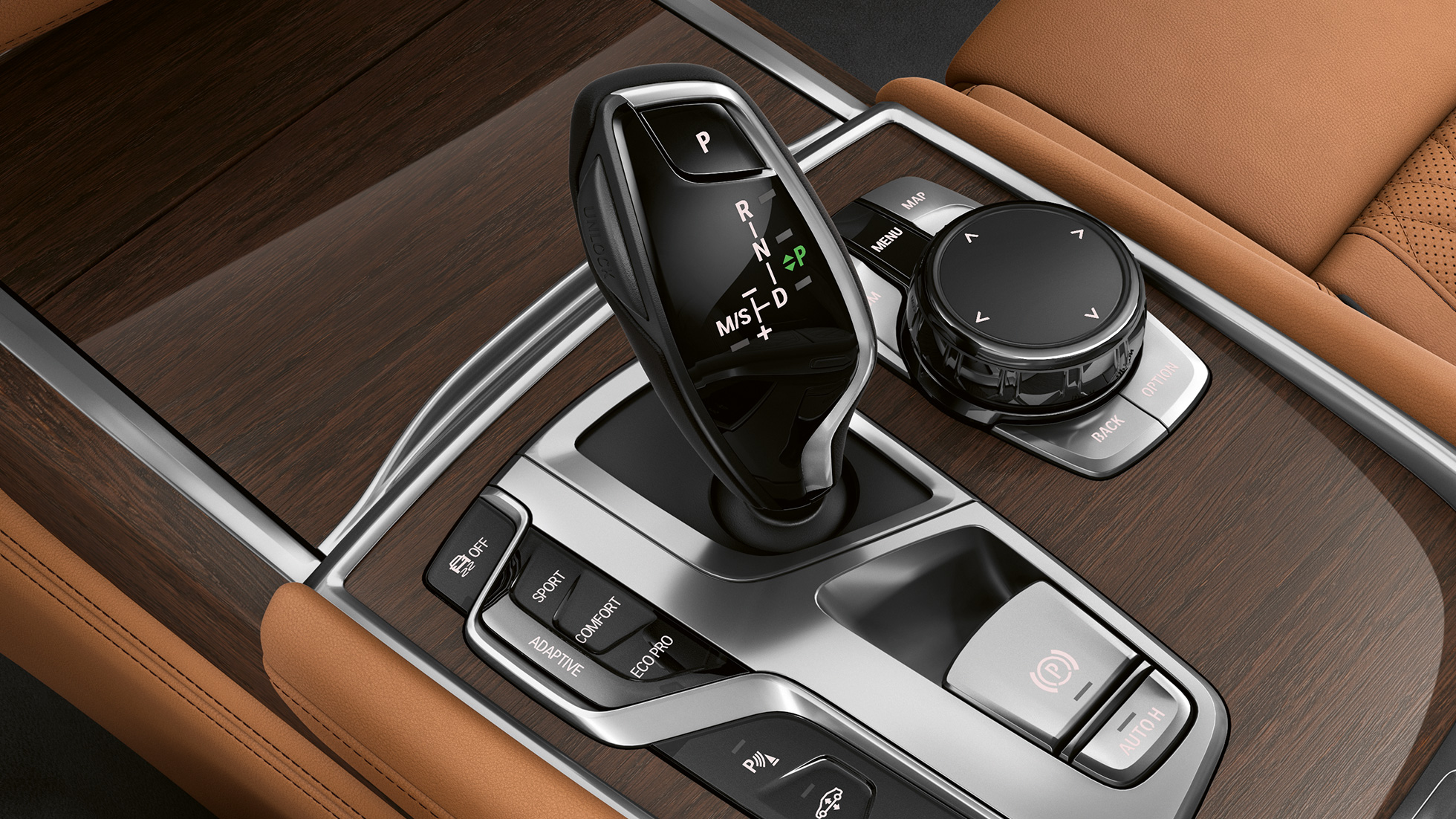 全新BMW旗艦豪華房車THE 7 - 換檔桿 全新BMW旗艦豪華房車THE 7 - Pure Excellence:全新BMW旗艦豪華房車THE 7 - 換檔桿
