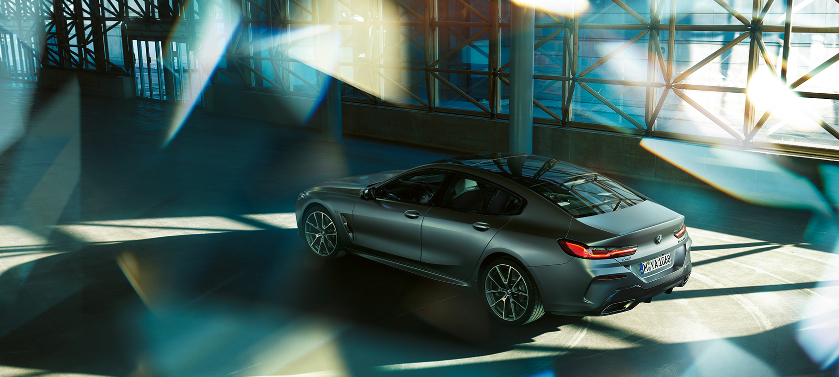 BMW 8 Series Gran Coupé,設計,頂部視圖 BMW 8 Series Gran Coupé,設計,詳細產品資訊,資料,配置
