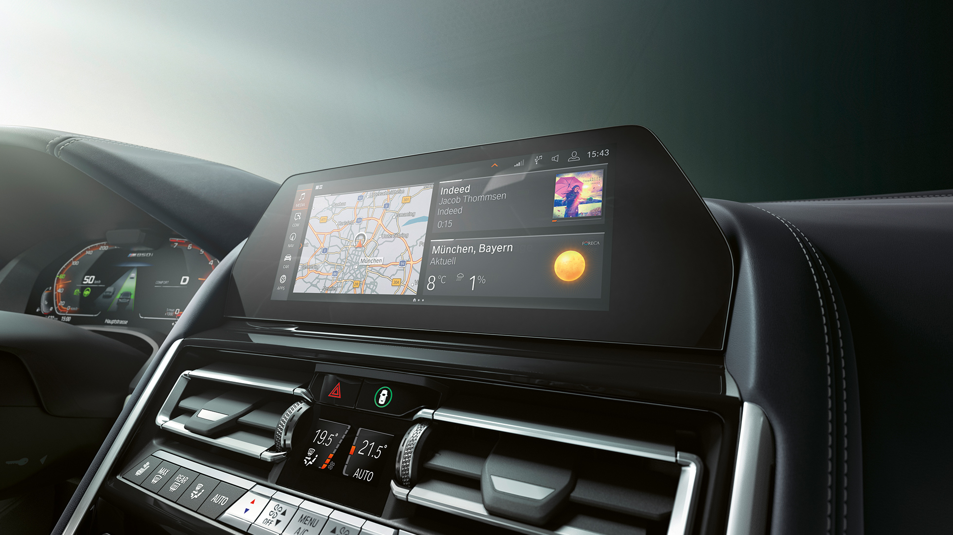 BMW Live Cockpit Professional BMW 8 Series Gran Coupé,BMW Live Cockpit Professional