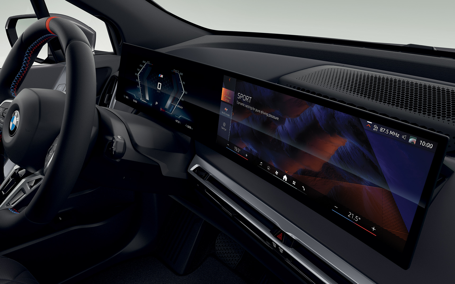 BMW Curved Display BMW iX M60 i20 2022 electric SUV electric car BMW iX M60 i20 2022 electric SUV electric car BMW Curved Display interior
