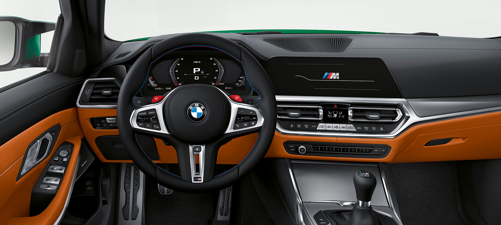 BMW M3 Sedan G80 2020 駕駛艙 BMW M3 Sedan G80 2020 駕駛艙內飾