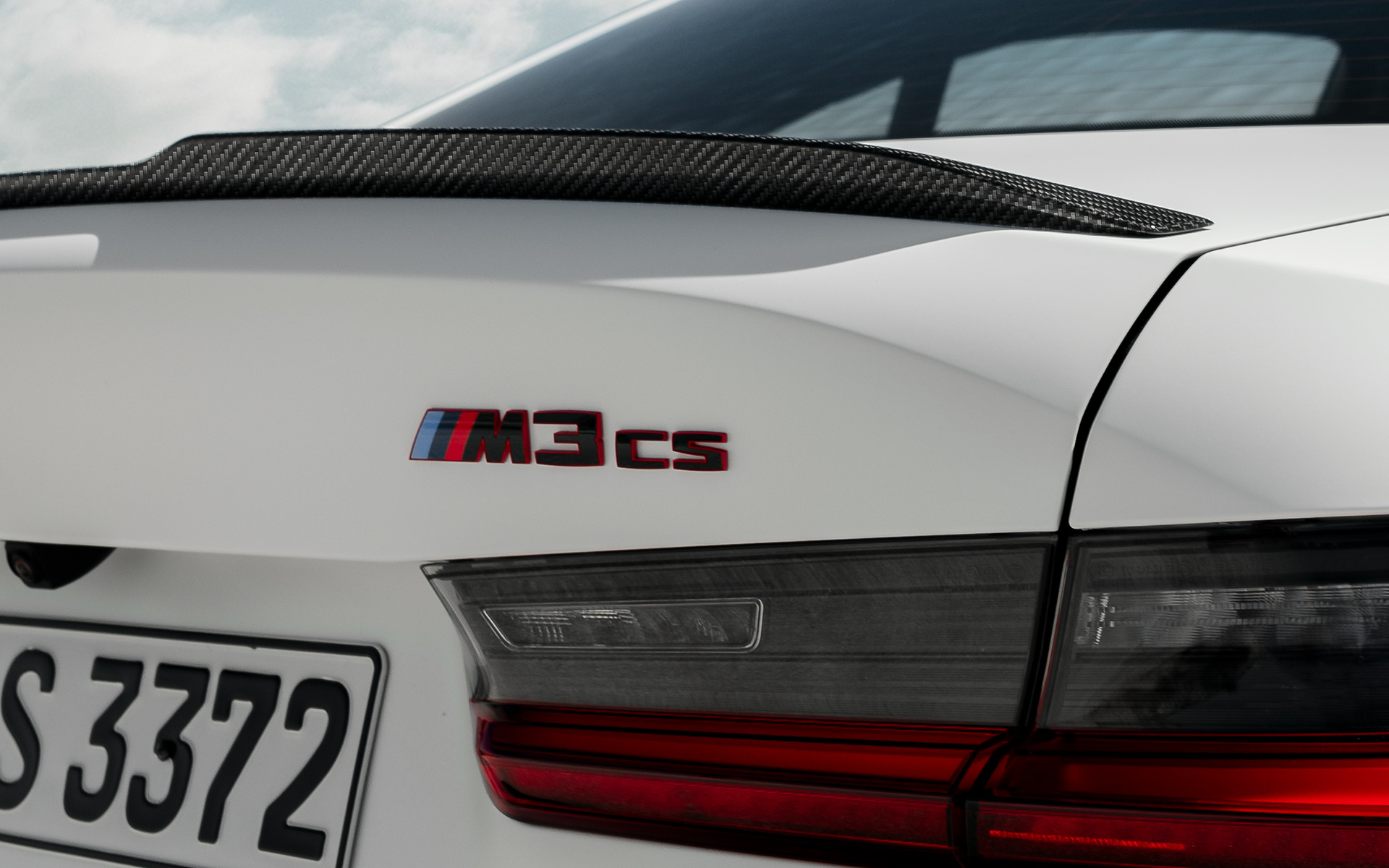 CS 專屬徽章 BMW M3 CS G80 BMW M3 CS G80 CS 專屬徽章