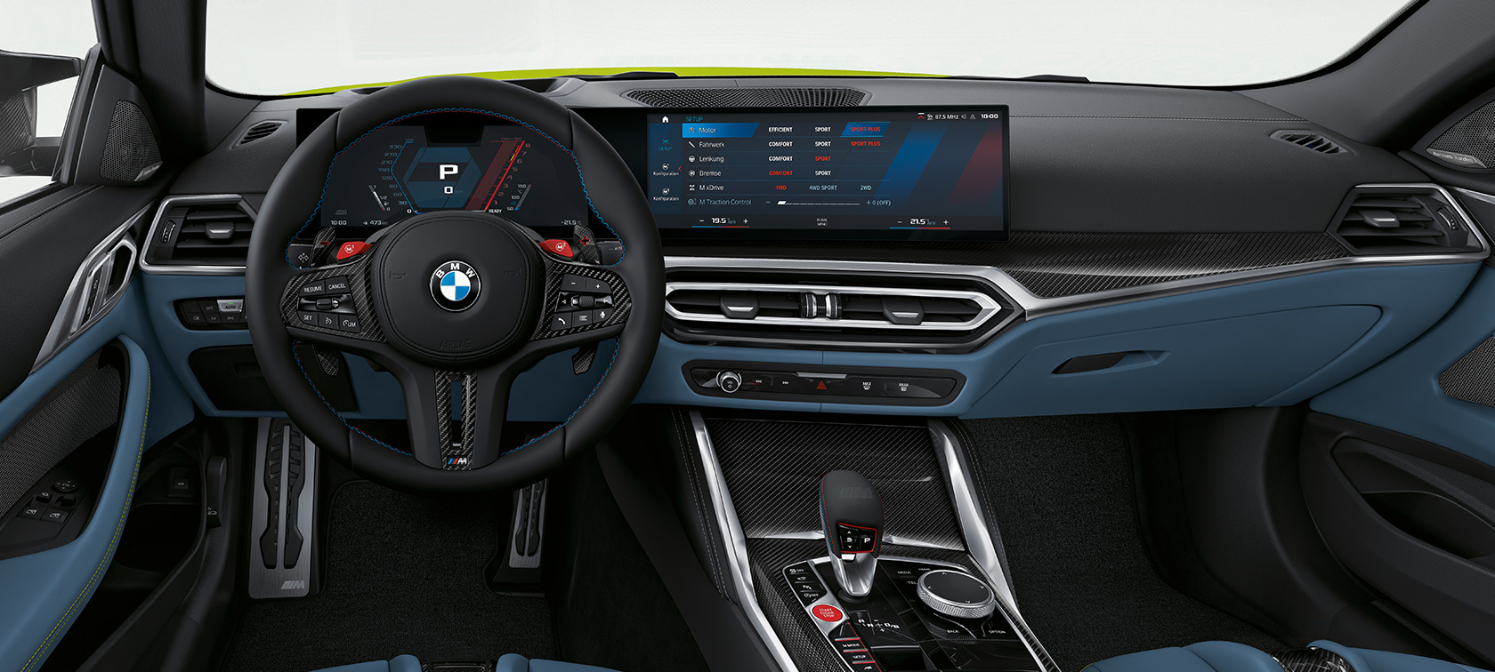 BMW M4 Coupé G82 2020 駕駛艙 BMW M4 Coupé G82 2020 駕駛艙內飾