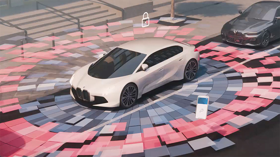 BMW 7 系 M Automobiles G70 BMW Digital Key 視頻 BMW 7 系 M Automobiles G70 BMW Digital Key 視頻