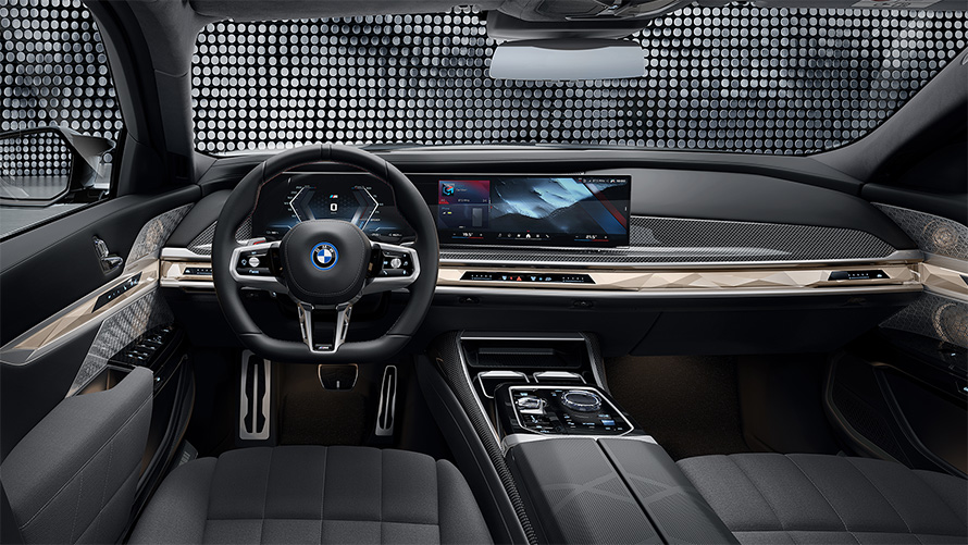 BMW i7 M70 xDrive Sedan G70 駕駛艙內飾