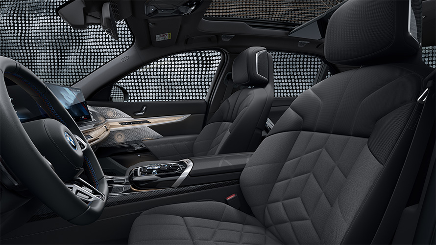 BMW i7 M70 xDrive Sedan G70 為司機和前排乘客而設的多功能座椅