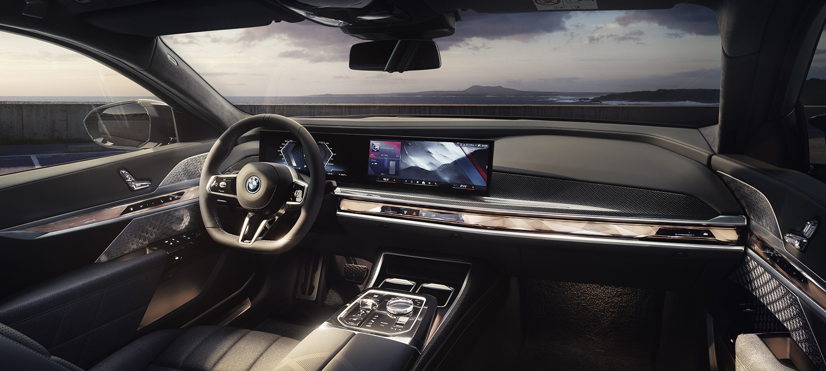BMW i7 M70 xDrive Sedan G70 內飾
