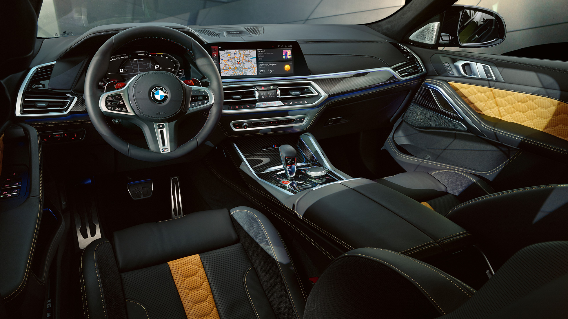 駕駛艙 BMW X6 M Competition 駕駛艙 BMW X6 M Competition F96 內飾