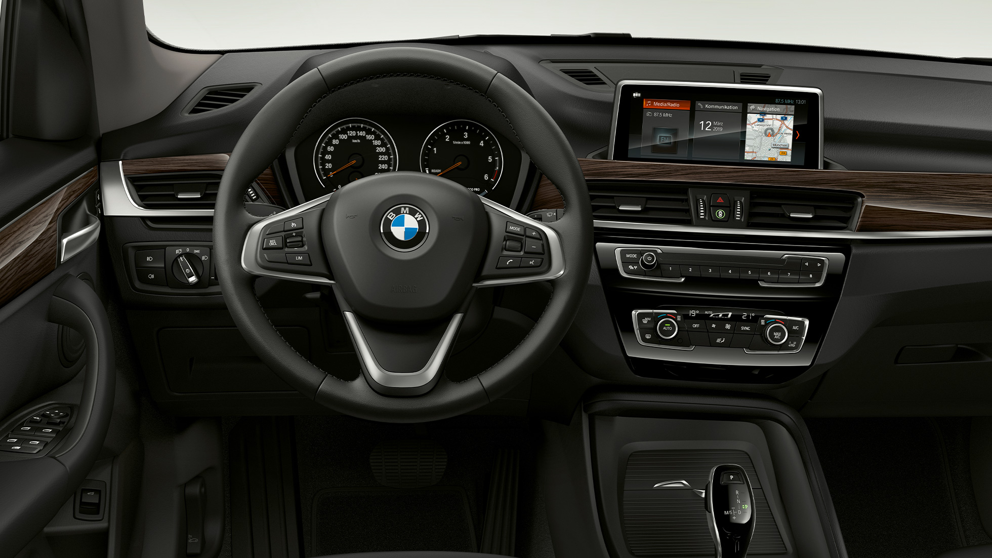 BMW X1, Model Advantage, interior BMW X1, Model Advantage, interior with focus on cokpit
