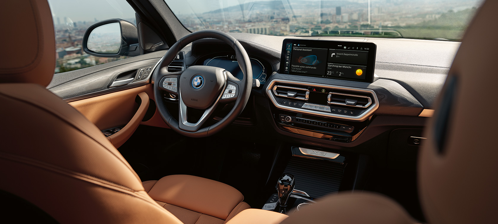 BMW X3 G01 設計亮點內飾 Sensatec Cognac 2021 BMW X3 G01 設計亮點內飾 Sensatec Cognac 2021