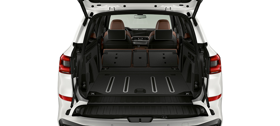 BMW X5 行李廂 BMW X5 的行李廂
