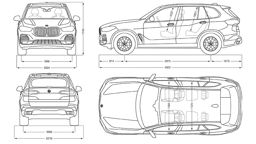 線條繪畫 BMW X5 尺寸 線條繪畫 BMW X5 尺寸