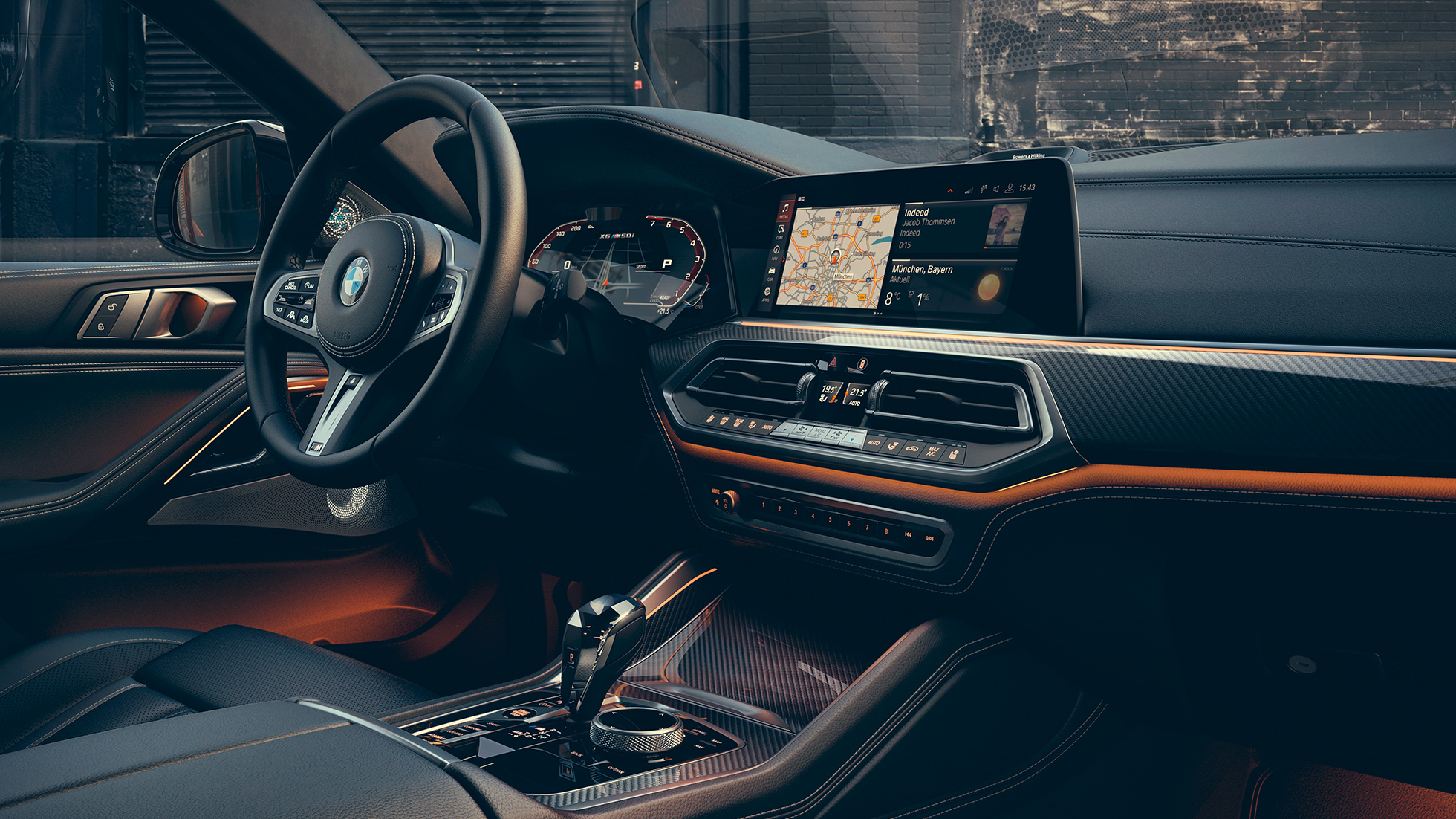 BMW X6 內飾 BMW X6 的內飾
