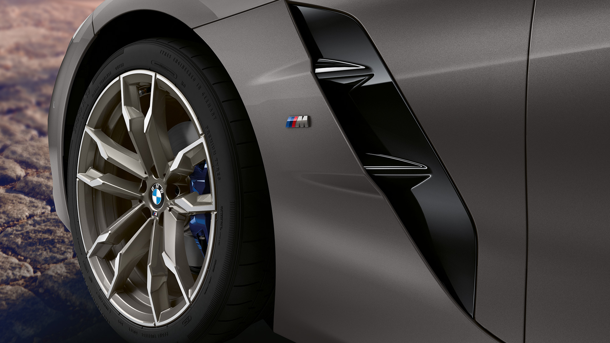 BMW Z4 Roadster 前輪圈 灰色 BMW Z4 Roadster 的前輪圈