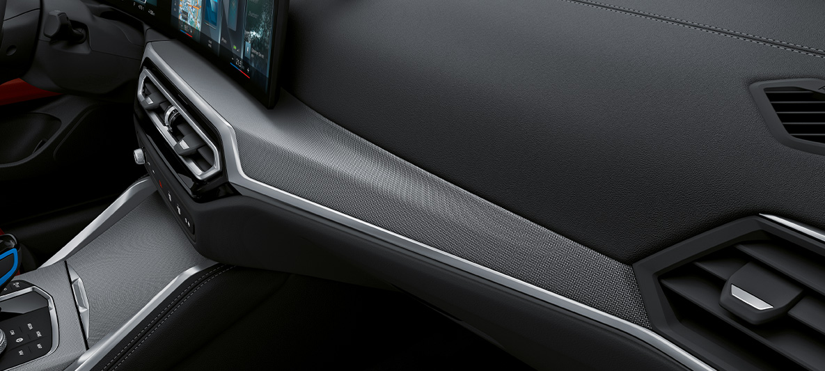 BMW Individual interior trim finishers Aluminium fabric high-gloss BMW Individual interior trim finishers Aluminium fabric high-gloss