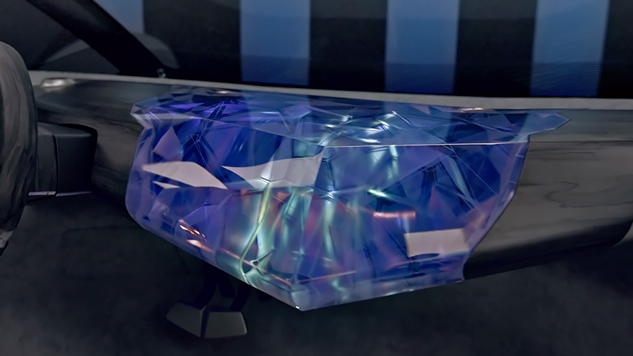影片內飾設計儀錶板為懸停的雕塑 BMW i Vision Circular 2021 BMW i Vision Circular 2021 概念車內飾設計儀表板為懸停的雕塑影片