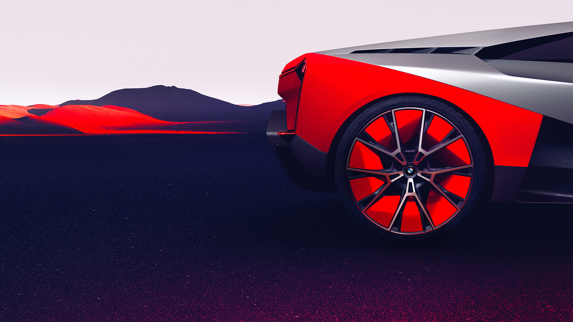 BMW Vision M NEXT 側視圖 BMW Vision M NEXT 側視圖