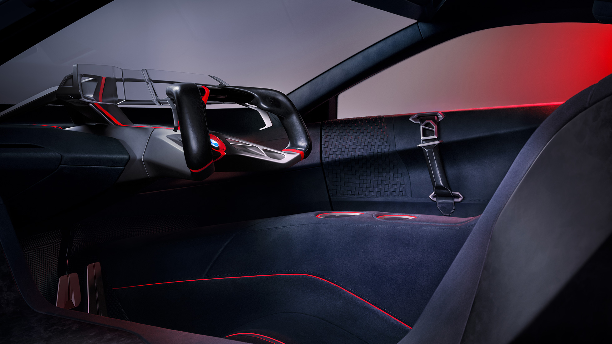 BMW Vision M NEXT 內裝 BMW Vision M NEXT 內裝,設計,座位