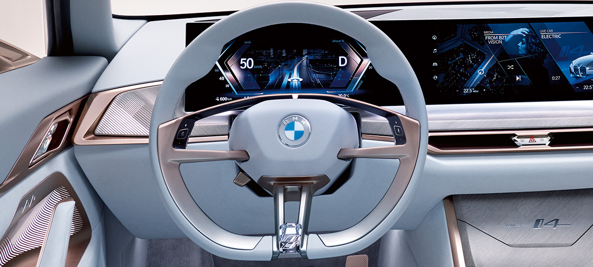 BMW Concept i4 2020 G26 圖 3 BMW Concept i4 2020 G26 電動汽車全電動 BMW Gran Coupé 圖 3