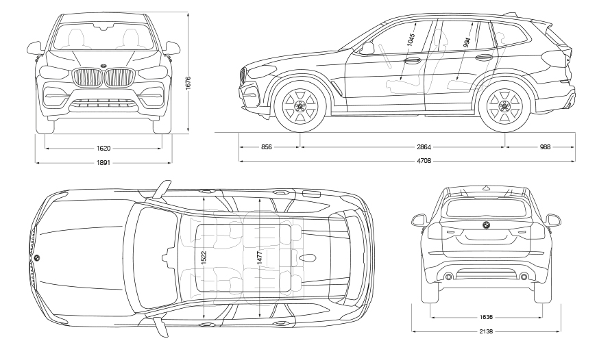 BMW X3 Technical Data