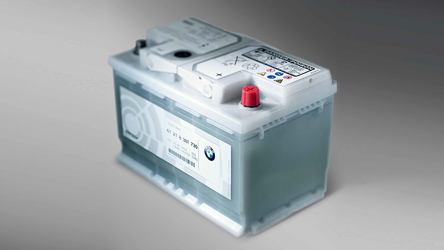 Genuine BMW Battery with Calcium Technology