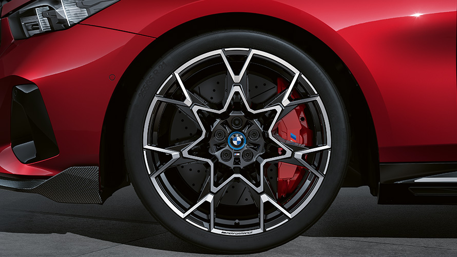 BMW M Performance Parts 2023 BMW i5 G60 21" M Performance light alloy wheel Cross-spoke style 943 M Bicolour