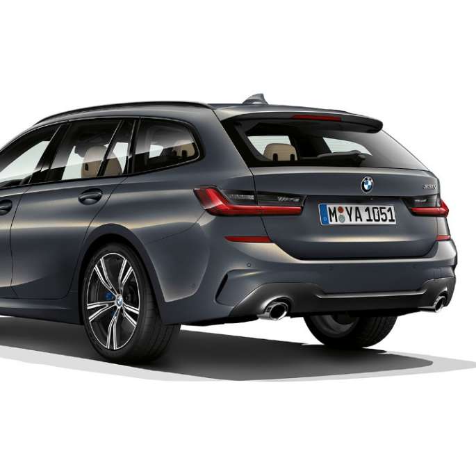 BMW 3 Series Touring, Model M Sport three-quarter rear shot