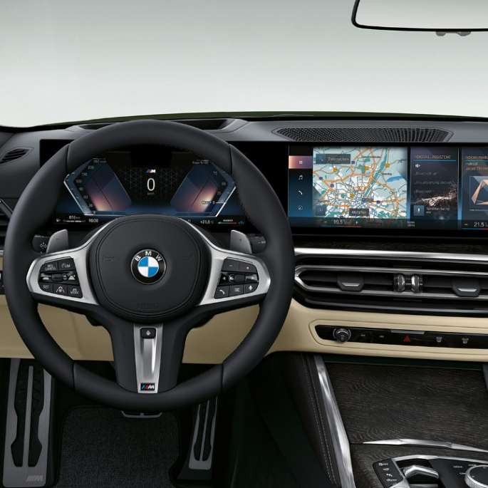 BMW 4 Series Convertible G23 2020 Model M Sport 內飾駕駛艙